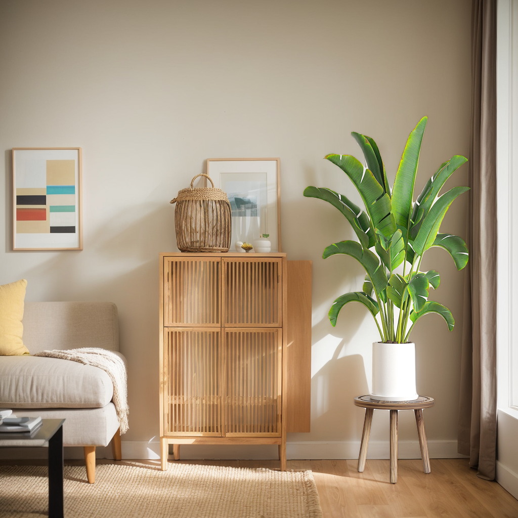 3-Pack Wood Plant Stands Indoor, Single Plant Stand for 6-12 Inch Pots, Mid-Century Modern Plant Stool, Tall Plant Stand for Large Plants for Living Room, Balcony, Office